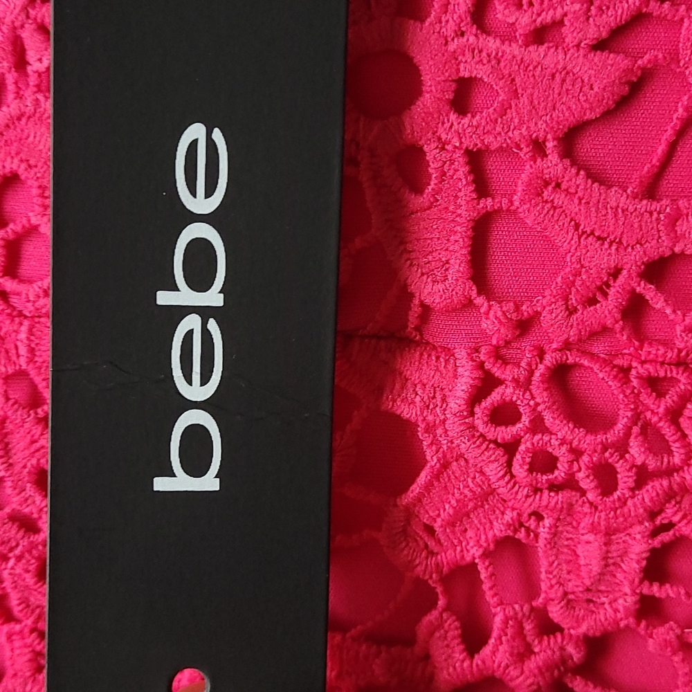Pink bebe dress - Picture 3 of 9